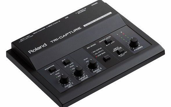 ROLAND  TRI-CAPTURE USB Audio Interface