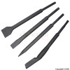 4 Piece SDS Chisel Set