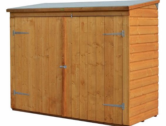 6ft x 3ft Wooden Shiplap Garden Shed