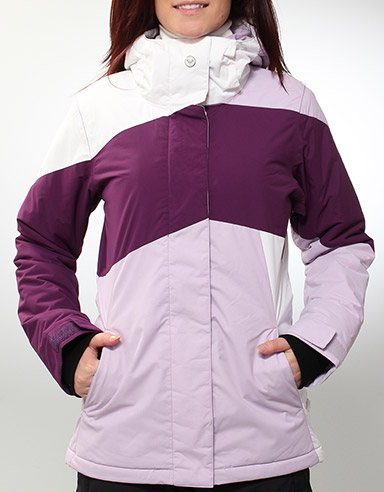 Beyond 5k Ladies snow jacket - Deep Purple