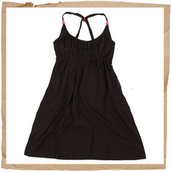 Girl Flic Dress Black