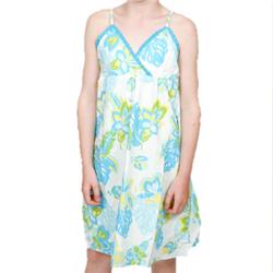 Girls Broken Hearts Dress - Blue