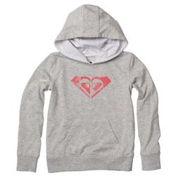 Girls Scrapped BB Hoody - Light Heather Grey