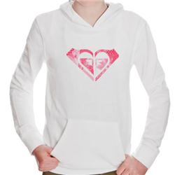 Girls Scrapped BB Hoody - White