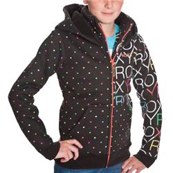 Girls Snow Planet Sherpa Hoody - True Black