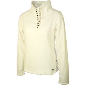 Ladies Roxy In To The Wild Fleece. Cream