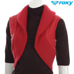 Sea Shrug Knit Red