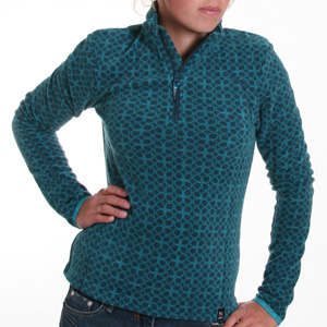 Snow Flake Fleece - Shania Teal