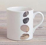 Oversized Mug- Pebble Side