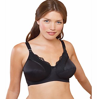 Jasmine 469 Nursing Bra, Black