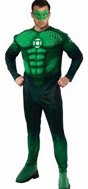 Rubies Deluxe Lite Up Hal Jordan Costume - Large