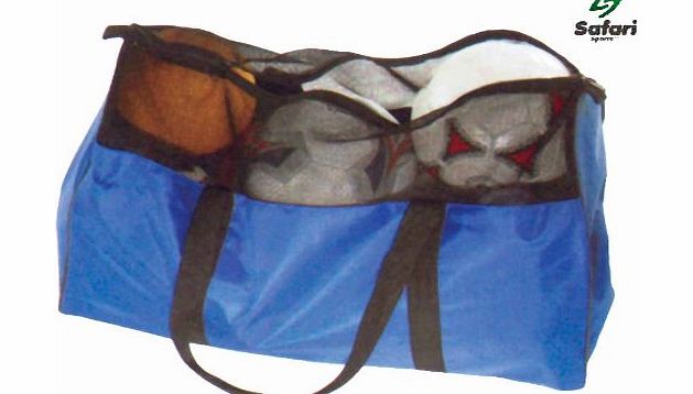 Safari Sports Safari Ball Carrying Bag - Holds 8 - 10 Balls (Football, Netball Etc.)