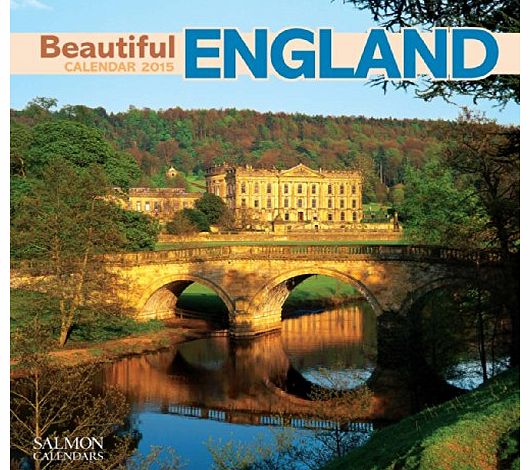 Salmon Beautiful England Large Wall Calendar 2015