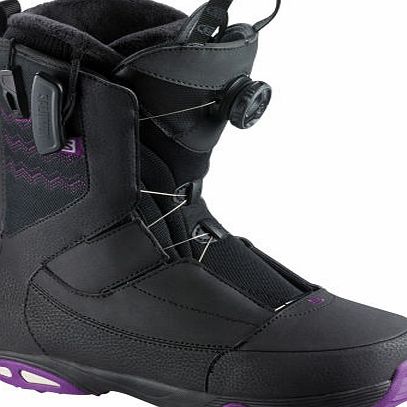 Womens Salomon Ivy Boa Str8jkt Snowboard Boots