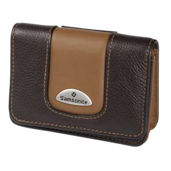 Camera Case ~ Makemo BROWN Leather Model 16 - 28077