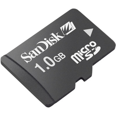 Sandisk 1GB Micro SD Transflash Card