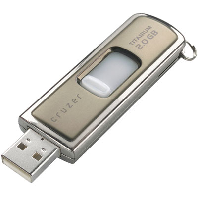 Sandisk 2GB Cruzer Titanium U3