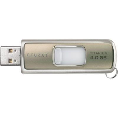 Sandisk 4GB Cruzer Titanium U3