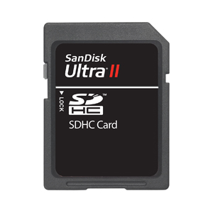 SanDisk 4GB SDHC ULTRA II Card - Class 4