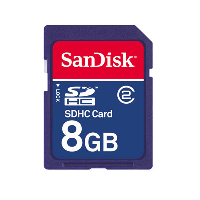 8GB SDHC Card