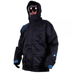 Mens Santa Cruz Brando Tech Jacket Black Jack