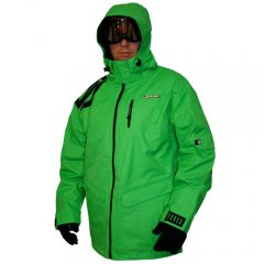 Mens Santa Cruz Moon Unit Tech Jacket Green