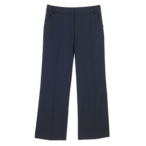 Savile Row Navy Birdseye Ava Suit Trouser