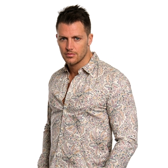 Scotch & Soda Purple Rain Shirt