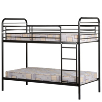 Bradley Kids Metal Bunk Bed in Black