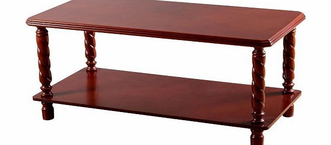 Mahogany Brunton Long John Coffee Table