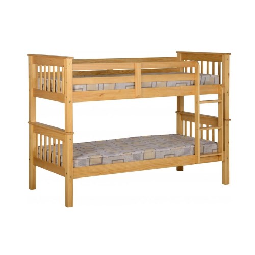 Neptune 3 Bunk Bed - Oak