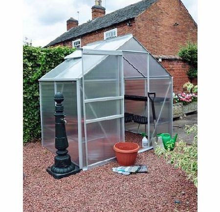 Selections 6 x 4 Aluminium Greenhouse