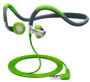 PMX-70 Sport Earphones - Green/Grey