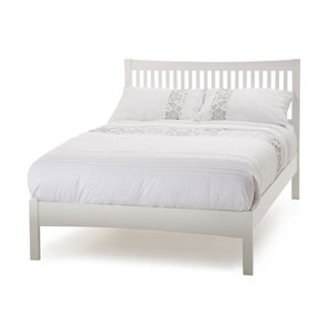 , Mya, 5FT Kingsize Wooden Bedstead - White