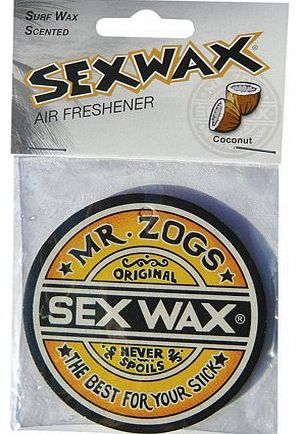 Surf Accessories Sex Wax Car Air Freshener Coconut