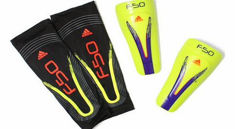  F50 Pro Lite Shin Guards Electricity/Purple