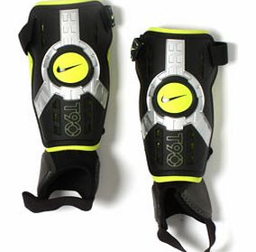  T90 Protegga Anatomical Shinguard Black/Volt