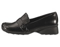 SHOE CO davina button slip-on shoe