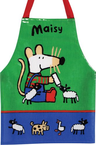 Maisy with Sheep PVC Apron (Medium)