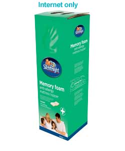 Anti Allergy Foam Mattress Topper Double