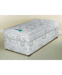 Montreal Cushion Top Single Divan - Non Storage