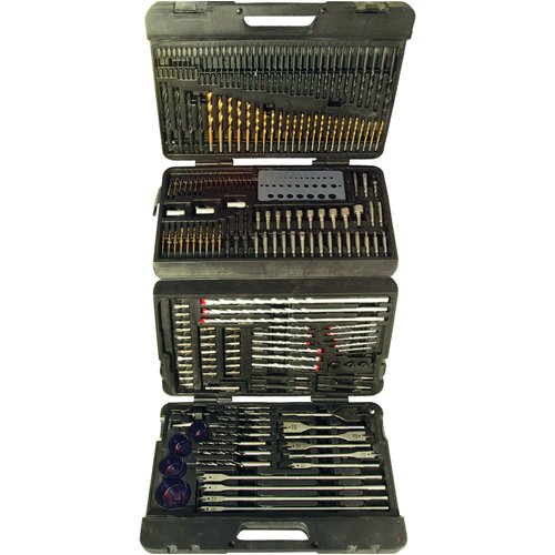 Silverline 868762 Assorted Drill Bit Set 204-Piece