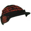 Sir Benni Miles Peaked Beanie Hat (Black)