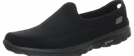 GO Walk 2 Trainers Womens Black Schwarz (BBK) Size: 5 (38 EU)