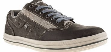 mens skechers grey devine mahan shoes 3504297550