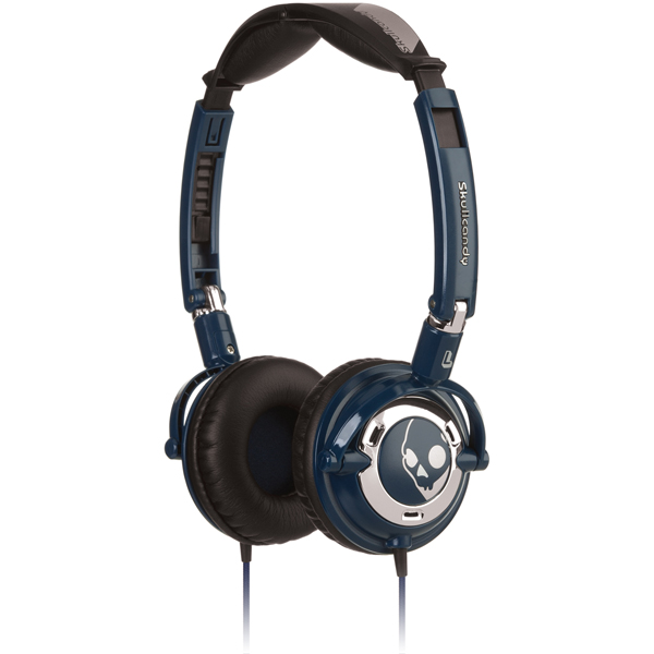 SkullCandy Lowrider Headphones Colour NAVY/CHROME