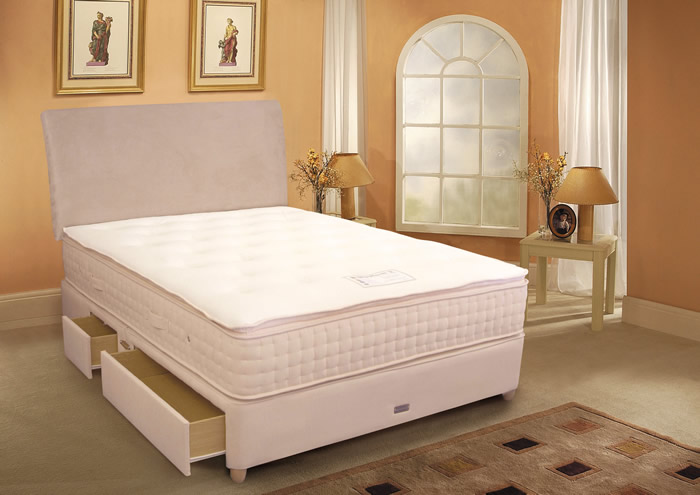 Pocket Visco Splendide 4ft 6 Double Divan Bed