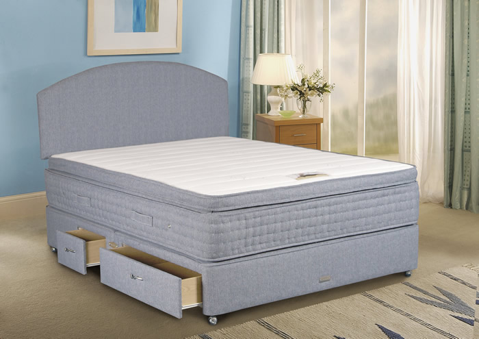 Touch Pocket 2000 4ft 6 Double Divan Bed