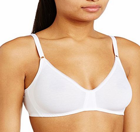 Sloggi Womens Basic N Non-Wired Everyday Bra, White, 32A