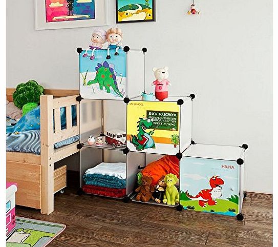 DIY Children Storage Unit Cube, Interlocking Cube Storage Organiser,FSS11